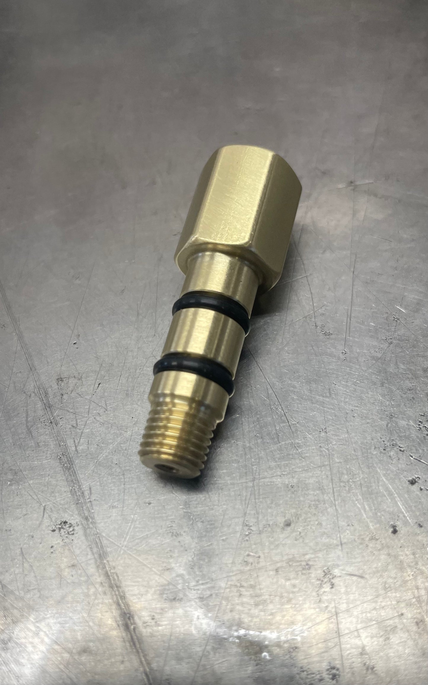 Compression release replacement brass fitting Kawasaki KX500 Honda CR500