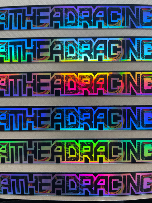 Phathead Racing logo decal - Holographic Owl