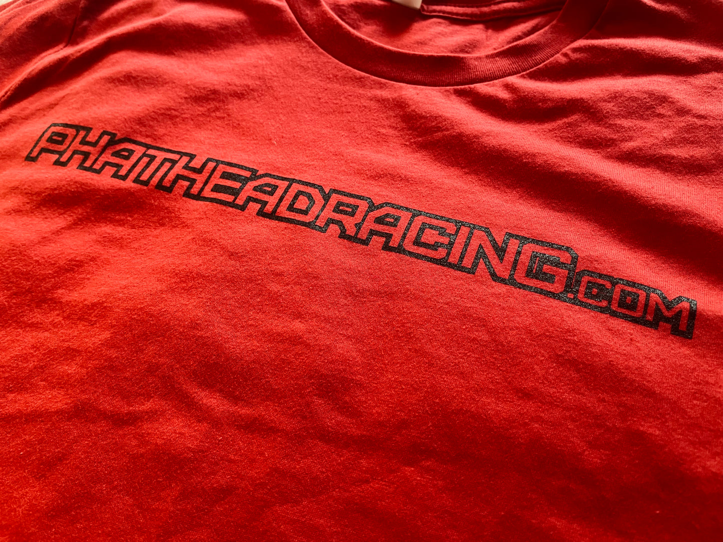 Phathead Racing logo T-shirt - Red