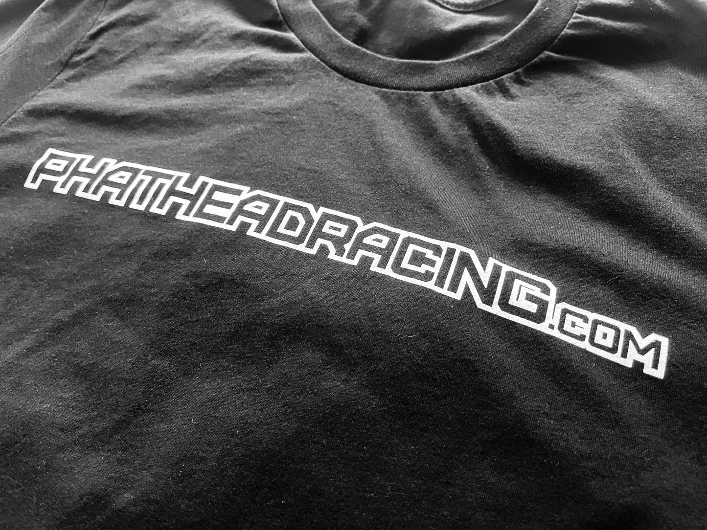 Phathead Racing logo T-shirt - black