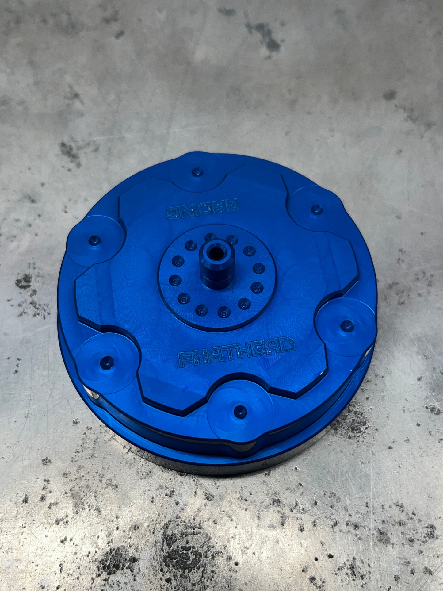 Phathead Racing Billet Gas Cap "Tank Top" Yamaha YZ/Clarke and IMS tank: YZ125 YZ250 TTR Banshee Blaster Raptor Wolverine Big Bear Kodiak 5MV-24610-00-00