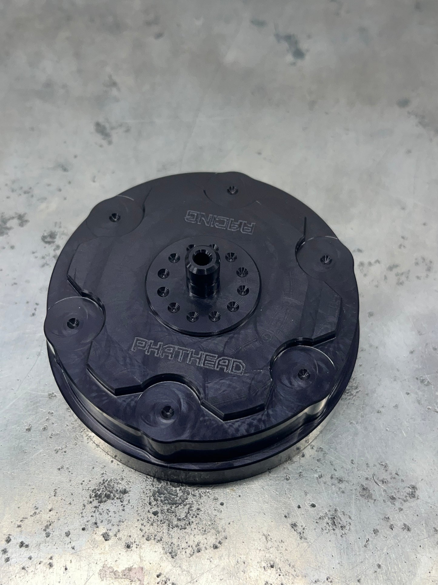 Phathead Racing Billet Gas Cap "Tank Top" Yamaha YZ/Clarke and IMS tank: YZ125 YZ250 TTR Banshee Blaster Raptor Wolverine Big Bear Kodiak 5MV-24610-00-00