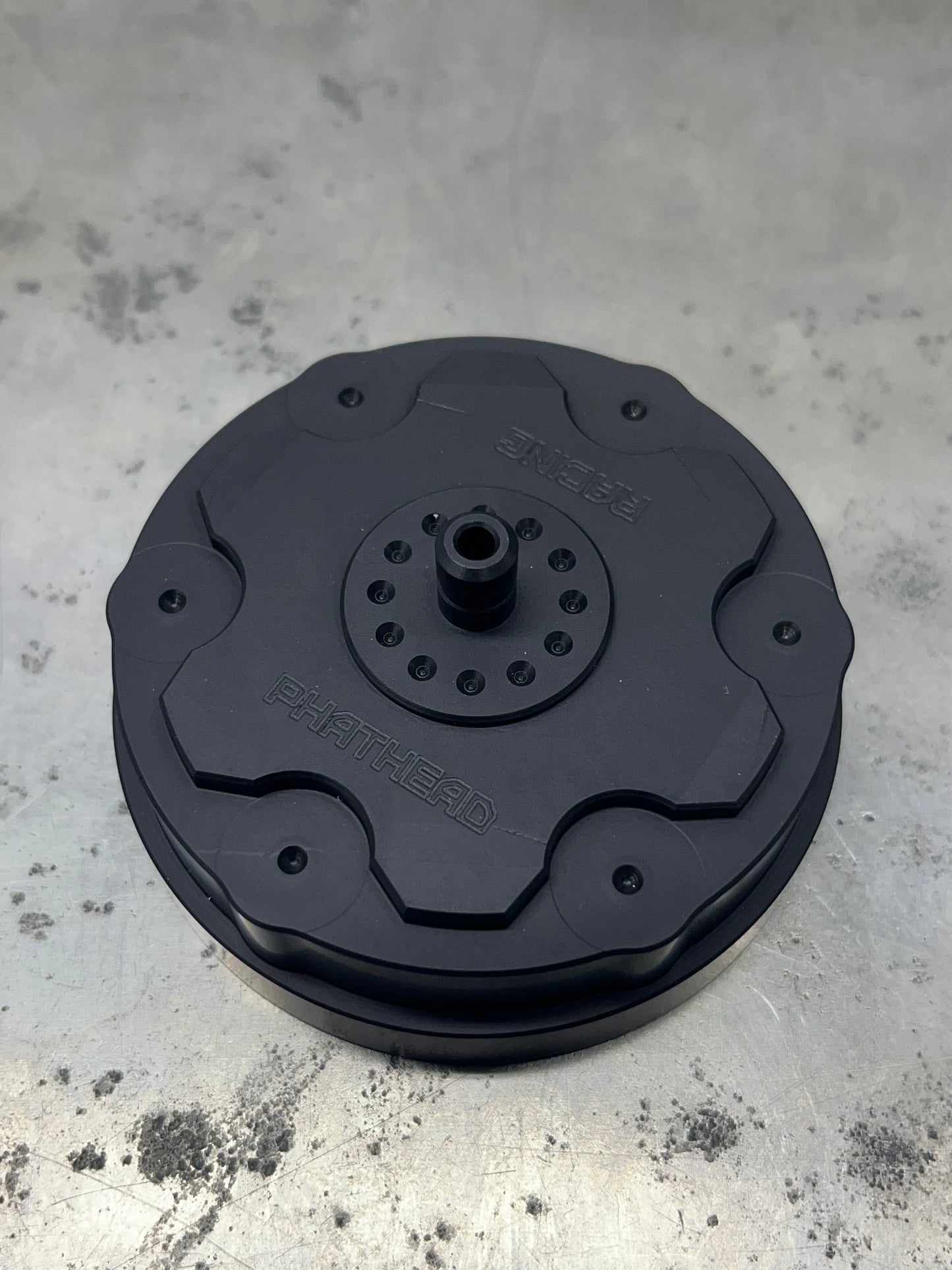 Phathead Racing Billet Gas Cap "Tank Top" Yamaha YZ/Clarke and IMS tank: YZ125 YZ250 TTR Banshee Blaster Raptor Wolverine Big Bear Kodiak 5MV-24610-00-00