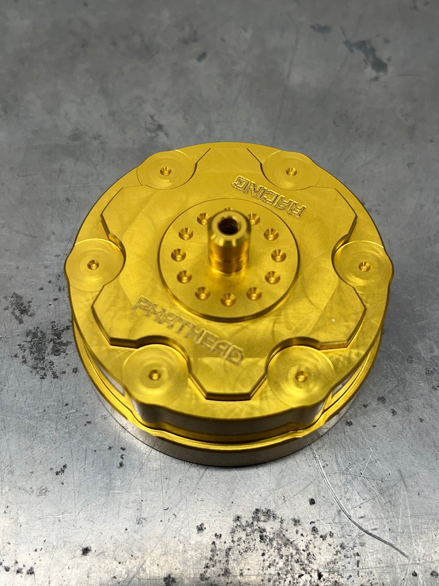 Phathead Racing Billet Gas Cap Honda  Kawasaki  CR, XR, CRF KLX110, YZ125 YZ250 88-91- see list