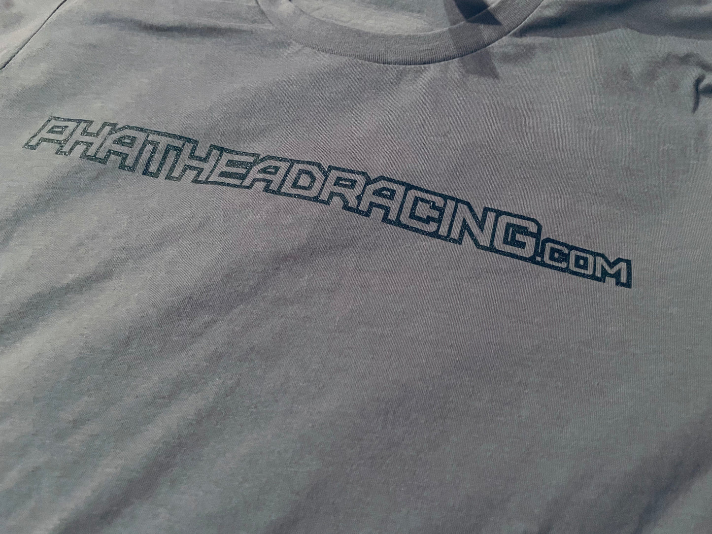Phathead Racing logo T-shirt - Gray
